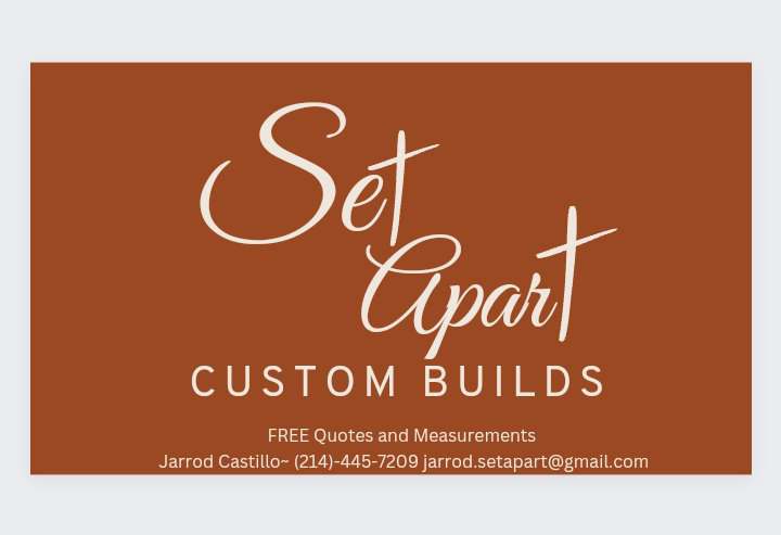 Set Apart Custom Builds